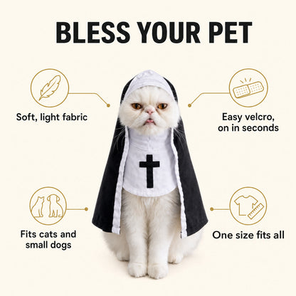 Purrgatory costume features